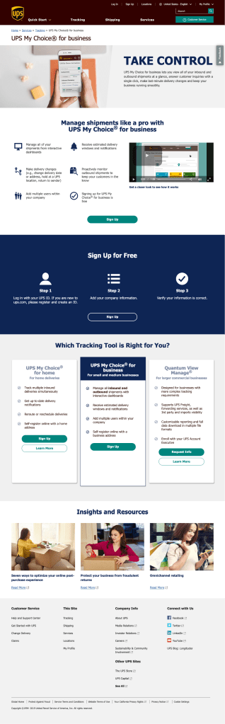 New product landing page with comparison tool.